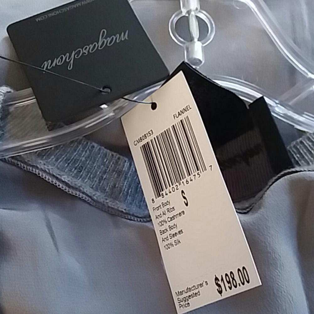 Cashmere/Silk Magaschoni Sweater S nwt - Picture 4 of 5